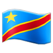 Drapeau: Congo-Kinshasa Drapeau: Congo-Kinshasa