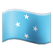 Drapeau: Micronésie Drapeau: Micronésie