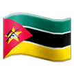 Drapeau: Mozambique Drapeau: Mozambique