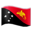Drapeau: Papouasie-Nouvelle-Guinée Drapeau: Papouasie-Nouvelle-Guinée