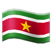 Drapeau: Suriname Drapeau: Suriname