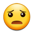Visage Mécontent Avec Bouche Ouverte Visage Mécontent Avec Bouche Ouverte