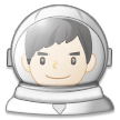 Astronaute Homme: Peau Claire Astronaute Homme: Peau Claire