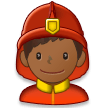 Pompier Homme: Peau Moyennement Foncée Pompier Homme: Peau Moyennement Foncée