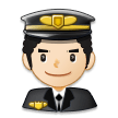 Pilote Homme: Peau Claire Pilote Homme: Peau Claire
