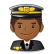 Pilote Homme: Peau Moyennement Foncée Pilote Homme: Peau Moyennement Foncée
