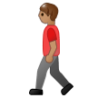 Homme Qui Marche: Peau Moyenne Homme Qui Marche: Peau Moyenne