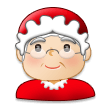 Mère Noël: Peau Claire Mère Noël: Peau Claire