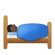Personne Au Lit: Peau Foncée Personne Au Lit: Peau Foncée