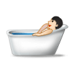 Personne Prenant Un Bain: Peau Claire Personne Prenant Un Bain: Peau Claire