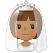 Personne Mariée Avec Voile: Peau Moyenne Personne Mariée Avec Voile: Peau Moyenne