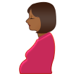 Femme Enceinte: Peau Moyennement Foncée Femme Enceinte: Peau Moyennement Foncée