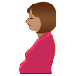 Femme Enceinte: Peau Moyenne Femme Enceinte: Peau Moyenne