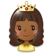 Princesse: Peau Moyennement Foncée Princesse: Peau Moyennement Foncée