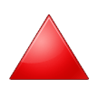 Triangle Rouge Pointant Vers Le Haut Triangle Rouge Pointant Vers Le Haut