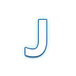 Symbole Indicateur Régional Lettre J Symbole Indicateur Régional Lettre J