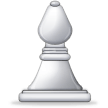 Fou d'échecs blanc Fou d'échecs blanc