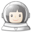 Astronaute Femme: Peau Claire Astronaute Femme: Peau Claire