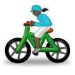 Cycliste Femme: Peau Foncée Cycliste Femme: Peau Foncée