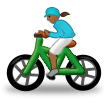 Cycliste Femme: Peau Moyennement Foncée Cycliste Femme: Peau Moyennement Foncée