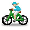 Cycliste Femme: Peau Moyennement Claire Cycliste Femme: Peau Moyennement Claire