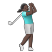 Golfeuse: Peau Foncée Golfeuse: Peau Foncée