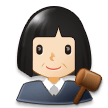 Juge Femme: Peau Claire Juge Femme: Peau Claire