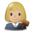 Juge Femme: Peau Moyennement Claire Juge Femme: Peau Moyennement Claire