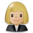 Employée De Bureau: Peau Moyennement Claire Employée De Bureau: Peau Moyennement Claire