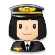 Pilote Femme: Peau Claire Pilote Femme: Peau Claire