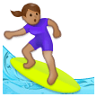 Surfeuse: Peau Moyenne Surfeuse: Peau Moyenne