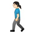 Femme Qui Marche: Peau Claire Femme Qui Marche: Peau Claire