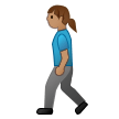 Femme Qui Marche: Peau Moyenne Femme Qui Marche: Peau Moyenne