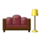 Divano E Lampada
