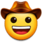 Faccina Con Cappello Da Cowboy