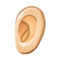Orecchio: Carnagione Chiara