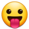 Faccina Che Mostra La Lingua