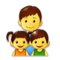 Famiglia: Uomo, Bambina, Bambino