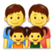 Famiglia: Uomo, Uomo, Bambina, Bambina