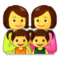 Famiglia: Donna, Donna, Bambina, Bambina