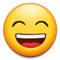 Faccina Con Sorriso E Occhi Sorridenti