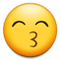 Faccina Che Bacia Con Occhi Sorridenti