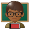 Professore: Carnagione Medio-Scura