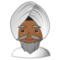 Uomo Con Turbante: Carnagione Medio-Scura