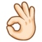 Mano Che Fa Ok: Carnagione Chiara
