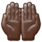 Mani Unite In Alto: Carnagione Scura