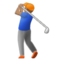 Persona Che Gioca A Golf: Carnagione Media