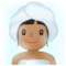 Persona In Sauna: Carnagione Media