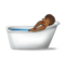 Persona Che Fa Il Bagno: Carnagione Medio-Scura