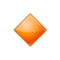Rombo Arancione Piccolo